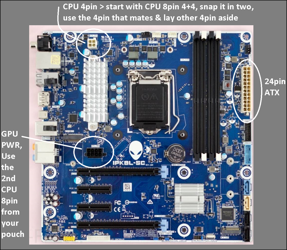 Example mother board