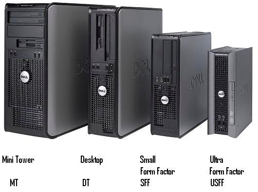 Dell Form Factors