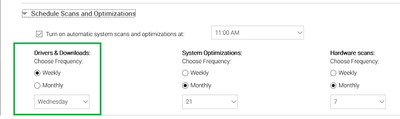 Dell SupportAssist v3_5_0_448 Scan Schedule 13 May 2020.png