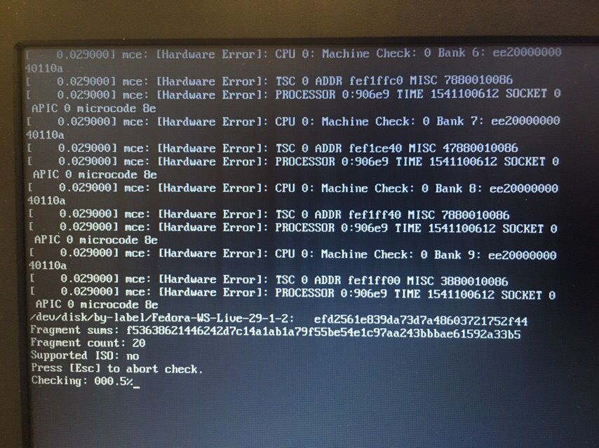 Fedora 29 Hardware Errors log.jpg