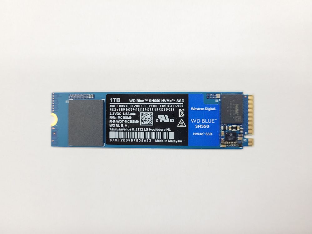 1TB 2280 NVMe SSD I want to install.