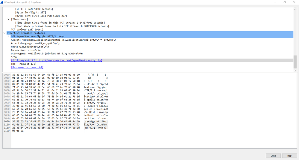 Wireshark Packet Capture
