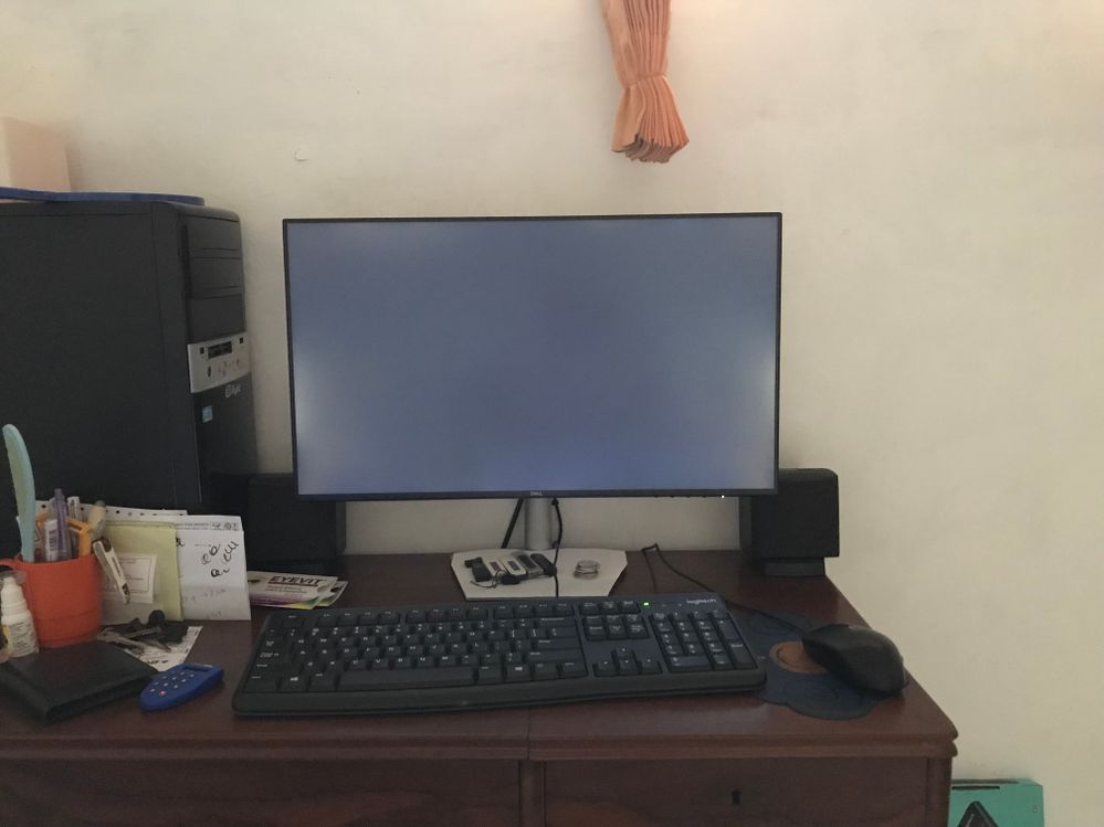 blurry and bleeding on edge screen