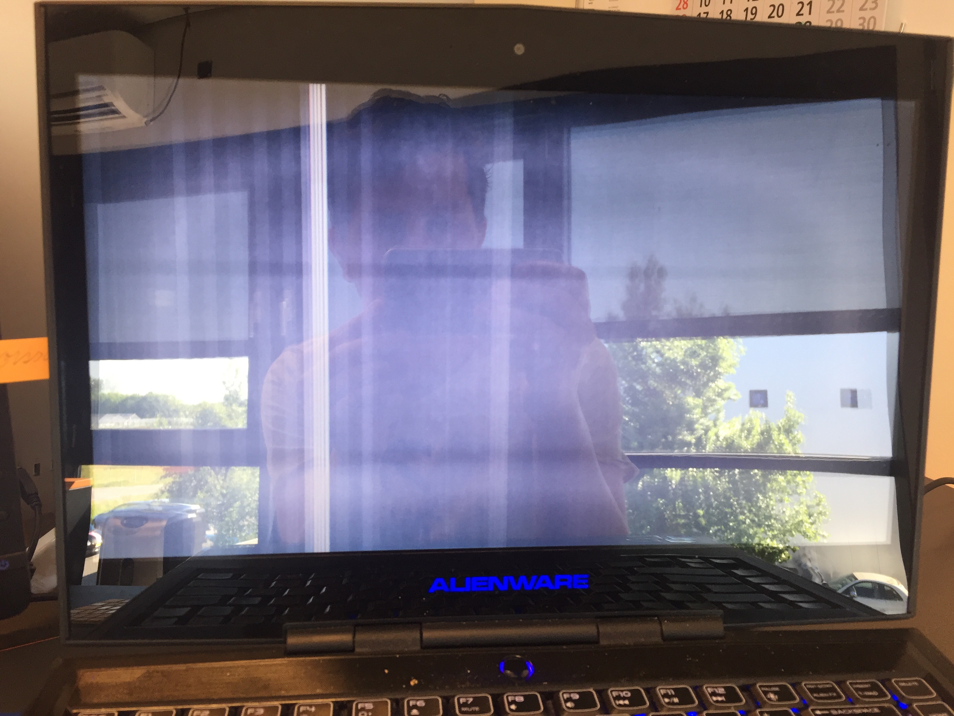 screen with problem