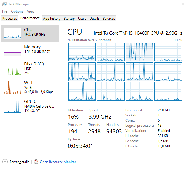‎Aurora R11, system CPU usage always at 10-14% when idle | DELL ...