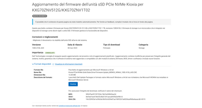 Screenshot 2023-04-05 at 09-35-01 Aggiornamento del firmware dell'unità sSD PCIe NVMe Kioxia per KXG70ZNV512G_KXG70ZNV1T02 Dettagli sui driver Dell Italia.png