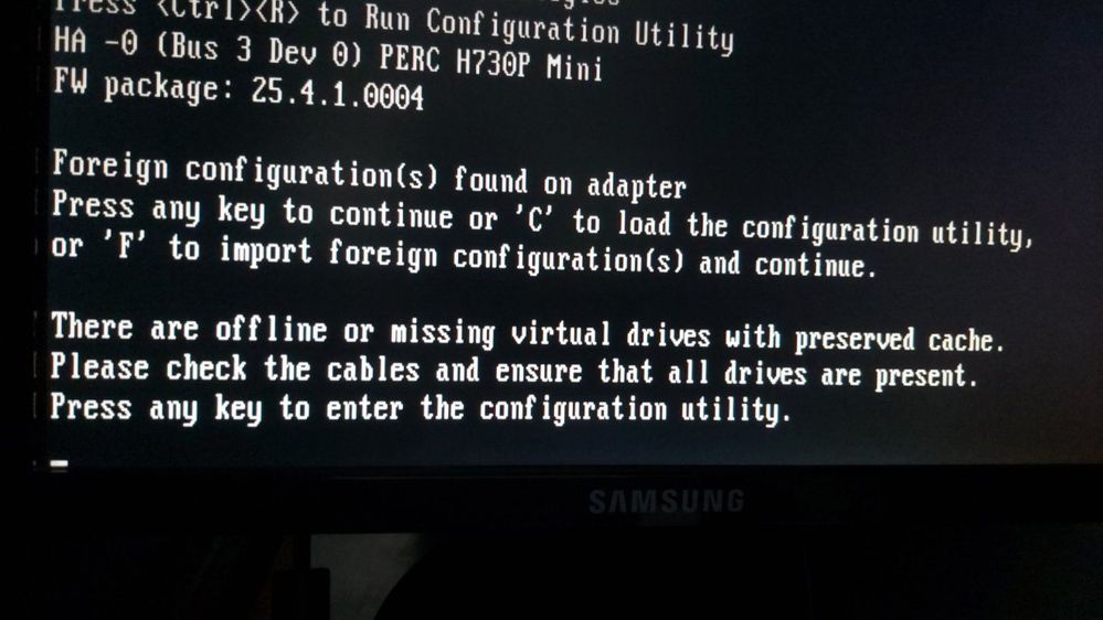 display when OS boot