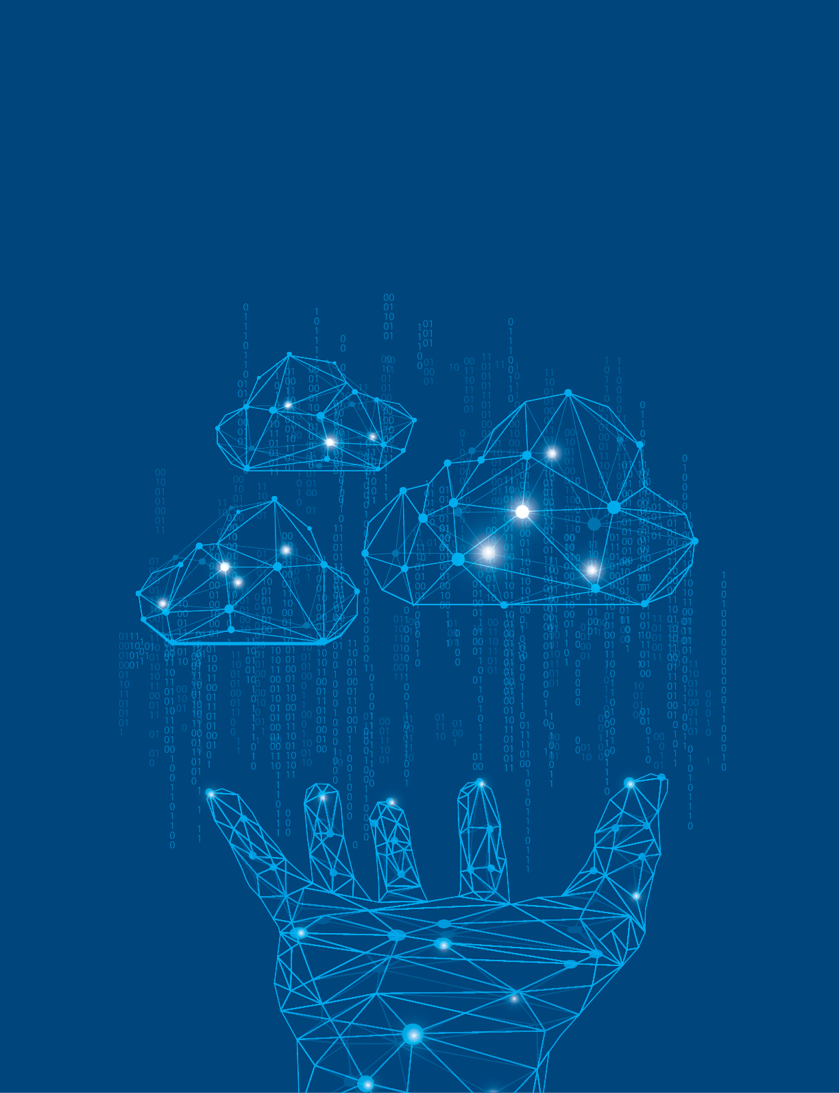 concept of cloud technology, abstract digital technology