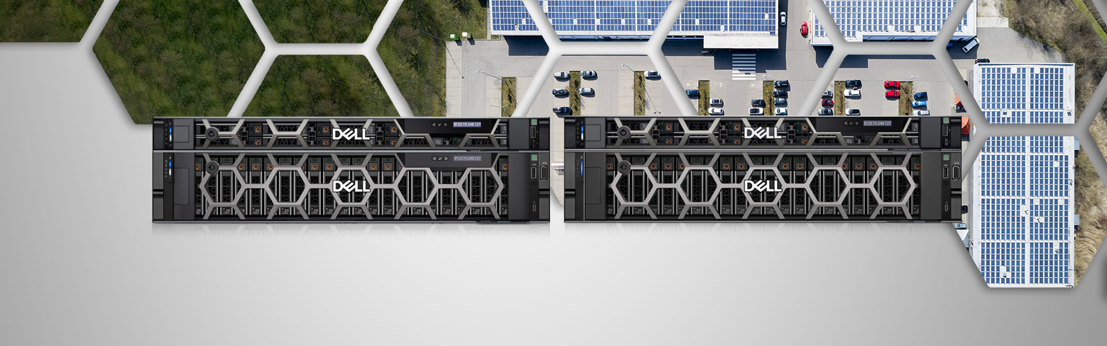 Dell PowerEdge-server med to sokler