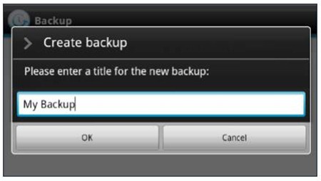 Dell Streak - Froyo backup process