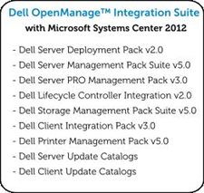 Dell OpenManage Integration Suite with Microsoft Systems Center 2012