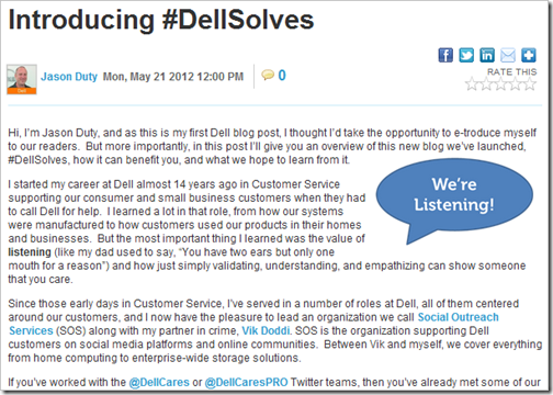 Introducing the #DellSolves blog