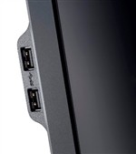 Dell UltraSharp 2913WM ultra-wide display (USB 3.0 port close-up)