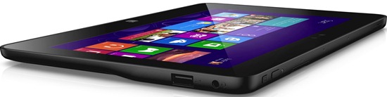 Dell Latitude 10 Windows 8 tablet - Essentials config (right side view)