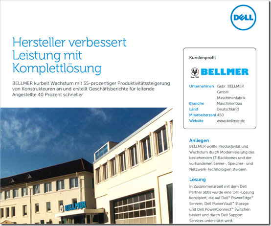 Dell Customer Story - BELLMER