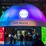 Trade Show floor at Dell World