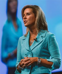Cheryl Cook speaks at the Dell User Forum in Miami
