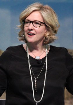 Dr Brene Brown speaking at Inc 5000 conference