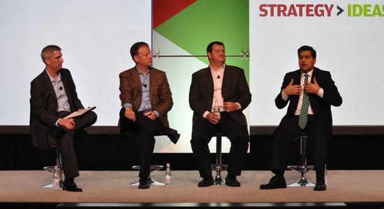Panel of speakers from Dell, Delphix and ServiceNow discuss the Internet of Things (IoT) at Agenda15