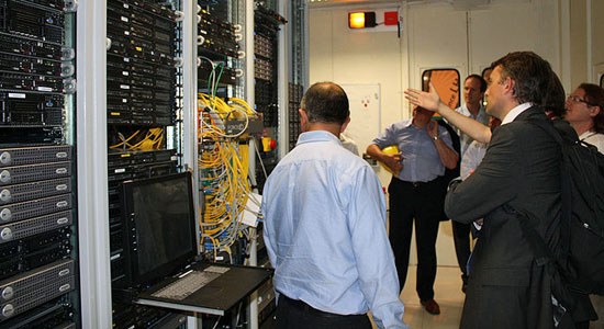 Dell customers visit CERN in June 2009 to discuss and share best practices for the optimization of high performance computing in research environments