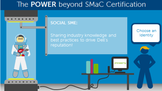 SMaC certified employees share their knowledge on social media and drive Dell's reputation online