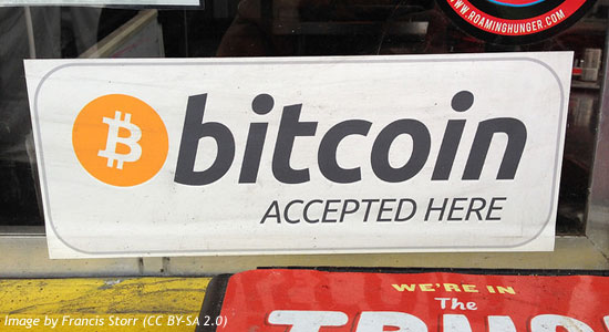 window sign bitcoin accepted here