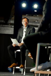 Dell Technologies CTO, John Roese, leads a panel at the Dell Experience during SXSW 2022