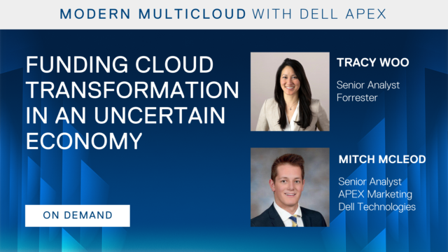 Graphic for the on-demand recording of Dell's LinkedIn Live webinar with Mitch McLeod and Tracy Woo, Senior Analyst with Forrester.