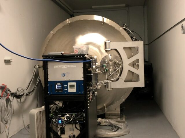 Photo of Keck Planet Finder courtesy of W. M. Keck Observatory.