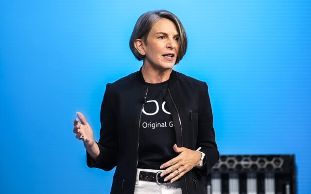 Jen Felch, Dell CIO, discusses Dell's application of artificial intelligence to its own business operations on Day One of 2023 Dell Technologies World. 