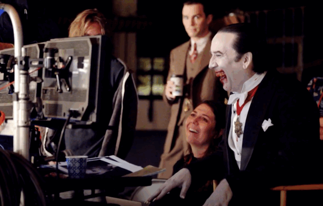 Samantha Nisenboim Hollywood Producer also on the set of the film Renfield