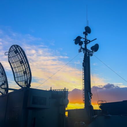 Air defense radar. Military communications. Radio transmitter battlefield communications. Radar. Anti-drone radar. Military locator, antenna. War military. Tactical Radio Technologies for Defense.