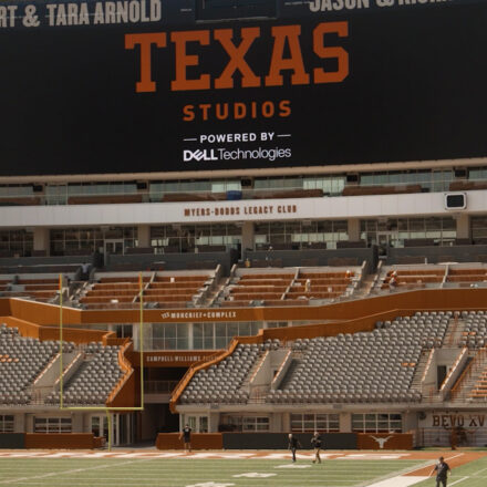 Texas Studios Powered by Dell Technologies image of Darrell K Royal Stadium