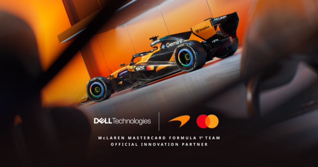 McLaren Racing Dell storage